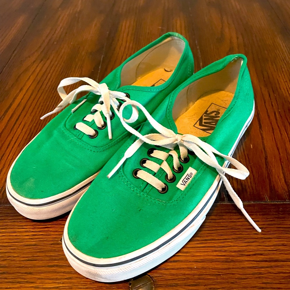 Low top Green Vans